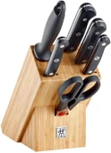 Zwilling 7 Parça Blok Bıçak Seti - Bambu Bloklu thumbnail 4