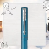 Parker Dolma Kalem Vector Xl Matte Teal M Blue thumbnail 5