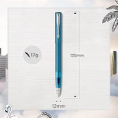 Parker Dolma Kalem Vector Xl Matte Teal M Blue thumbnail 3