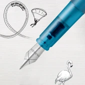 Parker Dolma Kalem Vector Xl Matte Teal M Blue thumbnail 4