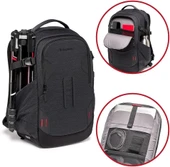 Manfrotto Pro Light Backloader M, Backpack For Mirrorless Cameras, Top And Rear Access, Double Tripo thumbnail 3