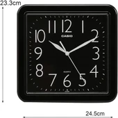 Casio Iq-06-1Df Duvar Saati, Siyah, Standart thumbnail 2