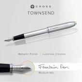 Cross 536 Townsend Dolma Kalem, Medium Uç Krom thumbnail 2