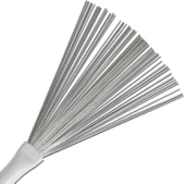 Vic Firth Retractable Wire Jazz Brushes - Beyaz thumbnail 3