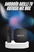 2.4g Wifi Tv Box Medya Oynatıcı Tv Uyumlu Mx Box Kutusu Android Tv thumbnail 1