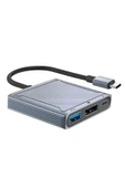 Bastore TypeC To USB DisplayPort TypeC Çevirici Dönüştürücü thumbnail 1