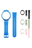 Wiky Watch 5S Uyumlu Kasa Kordon Set Mavi thumbnail 3