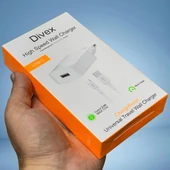 Divex Type-C USB Kablo - Adaptör 2.4A Ev Tipi Şarj Aleti DS-202 thumbnail 2