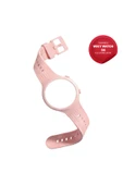 Wiky Watch 5S Uyumlu Kasa Kordon Set Pembe thumbnail 1