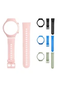 Wiky Watch 5S Uyumlu Kasa Kordon Set Pembe thumbnail 3