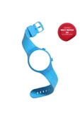 Wiky Watch 5S Uyumlu Kasa Kordon Set Mavi thumbnail 1