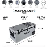 IGLOO CoreMAX 100 Tekerlekli Buzluk 100 Litre thumbnail 5