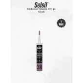 Selsil Silikonize Siyah Mastik 500 Gr. thumbnail 1
