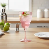 Karaca Pinky Kadeh Pembe 350 ml thumbnail 1