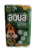 Aqua Bambu 3 Katlı 12 Rulo Kağıt Havlu thumbnail 1