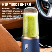 Arow TR-4454-A Enjoy Multipurpose Şarjlı Smoothie Blender-Mor thumbnail 6