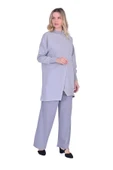 invee Asimetrik Gömlek GRİ 6122 thumbnail 2