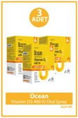 Ocean Vitamin D3 400 IU Sprey 3 Adet thumbnail 1