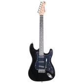 Angel AEG111-BK Siyah Elektro Gitar thumbnail 1
