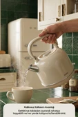 Sinbo SK-8035 Bej 1800 W 2.2 lt Kettle thumbnail 4