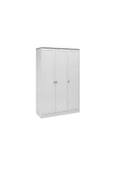 VENATTO Smart 3 Kapılı Dolap(%100MDF) BEYAZ thumbnail 3