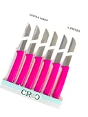 Croc 6lı Meyve Bıçağı Pembe thumbnail 1