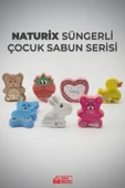 Çilek Şekilli Süngerli Çocuk Sabunu 130Gr thumbnail 8