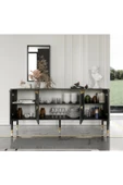 VENATTO Loft Konsol Mdf siyah thumbnail 3