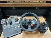 Logitech G29 + Shifter Direksiyon Seti (İKİNCİ EL) thumbnail 5