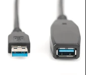 Digitus USB Uzatma Kablosu Siyah (10m) thumbnail 3