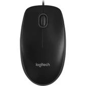 Logitech M100 Kablolu Optik Mouse Siyah 910-006652 thumbnail 1