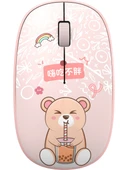 Studz T1 Bej Optik Kablosuz Mouse thumbnail 1