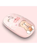 Studz T1 Bej Optik Kablosuz Mouse thumbnail 3