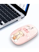 Studz T1 Bej Optik Kablosuz Mouse thumbnail 2