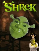 Yeşil Shrek Maskesi 21x25 Cm thumbnail 3