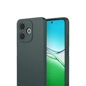 Oppo A5 Pro 4g First Silikon - Koyu Yeşil thumbnail 2