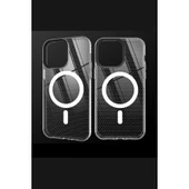Apple İphone 13 Pro Kılıf Beta Magneticsafe Silikon - Şeffaf thumbnail 8