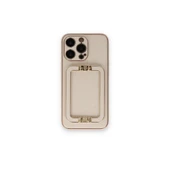 Apple İphone 14 Pro Kılıf Coco Elit Kapak - Gold thumbnail 1