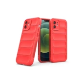 Apple İphone 12 Kılıf Optimum Silikon - Kırmızı thumbnail 2