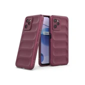 Realme C35 Kılıf Optimum Silikon - Bordo thumbnail 2
