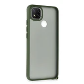 Xiaomi Redmi 9c Kılıf Elegant Kapak - Yeşil thumbnail 1