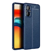Xiaomi Poco M5 Kılıf Auto Focus Kapak - Lacivert thumbnail 1