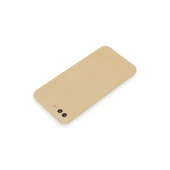 Apple İphone 7 Plus Kılıf First Silikon - Gold thumbnail 3