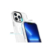 Apple İphone 13 Pro Kılıf Beta Magneticsafe Silikon - Şeffaf thumbnail 5