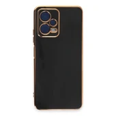 Xiaomi Poco X5 5g Kılıf Volet Silikon - Siyah thumbnail 1