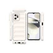 Realme C35 Kılıf Optimum Silikon - Krem thumbnail 3