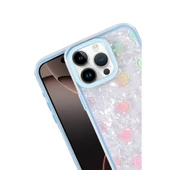 Apple İphone 15 Pro Max Lumi Desenli Kapak - Mavi thumbnail 2