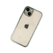 Apple İphone 14 Kılıf Razer Lensli Silikon - Yeşil thumbnail 2