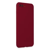 Apple İphone 7 Plus Kılıf First Silikon - Bordo thumbnail 2