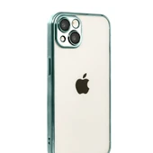Apple İphone 15 Razer Lensli Silikon - Yeşil thumbnail 2